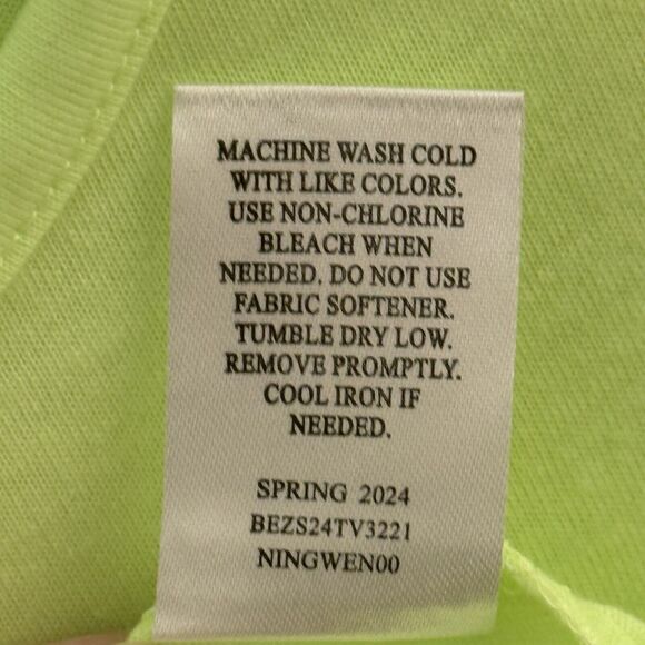 RB3 Active Men’s Sleeveless Performance Athletic Tank Neon Green Size XXL New! - Picture 4 of 8